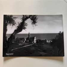 Arenzano Genoa Basilica Child Jesus OLD BLACK AND WHITE TRAVEL POSTCARD picture