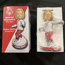 NEW Daina Shilts Special Olympics Snowboarder Wisconsin Hall Of Fame Bobblehead picture