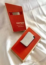 Vintage Thorens Gasomatic Lighter w/ Original Box – Swiss Made, Rare Find picture