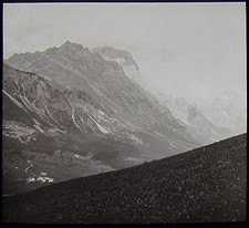 Glass Magic Lantern Slide SOR & ANTEL DATED 1902 PHOTO AUSTRIA TYROL ? picture