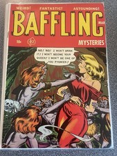 BAFFLING MYSTERIES #14 Golden Age Ace Classic Cover PCH Pre Code Horror picture