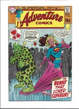 Adventure Comics 386 DC 1969 High Grade  Beast That Loved Supergirl VF/NM+ picture