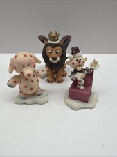 3 Enesco Rudolph & Island of Misfit Toys Charli & Spotted Elephant