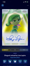 Topps Digital Disney Collect Legendary Chrome Neon S2 Etch Signatures DISGUST picture