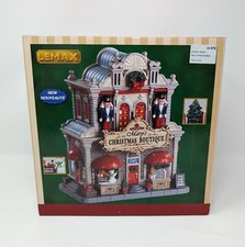 Lemax Mary's Christmas Boutique 2018 Lighted Building #85344 *Slight Manuf Flaw picture