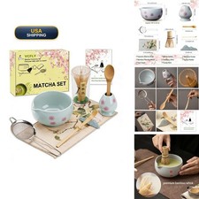 Startopfield Matcha Whisk Set,8 Pcs Ceramic Matcha Set,Matcha Kit Matcha picture