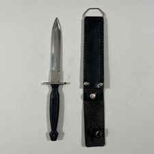 Vintage Morey Mk1 Combat Fighting Knife Dagger With Sheath Desert Storm Rare picture