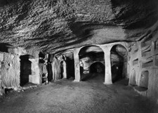 Catacombs Of San Gennaro, Naples, Campania, Italy 1920 1930 OLD PHOTO picture