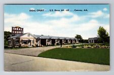 Conway AR-Arkansas, Ideal Court, Advertising, Vintage c1950 Souvenir Postcard picture