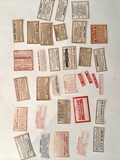 Unused Vintage Pharmacy Labels 25+ picture