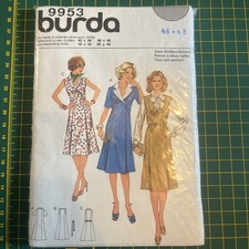 Vintage Burda Pattern, 9953, Dress in 3 Styles picture