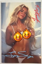Hollow Blade #1 CONVENTION COVER Signed X2 NM Power Hour M House Not Shikarii 🔥 picture