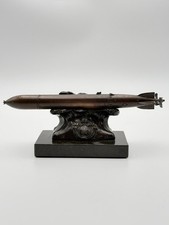 Rare Vintage 1917 WW1 German Submarine Torpedo Imperial German Kriegsmarine picture
