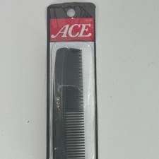 Vintage Genuine Ace Hard Rubber Pocket Comb 5