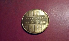 1968 Busey First National Urbana Illinois Vintage 1968 BANK Token Coin #11389 picture