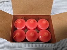 Partylite V0636 Mulled Cider, Harvest Sunset, Box Of 6 Votive Candles, NOS picture
