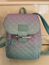 Loungefly Disney The Little Mermaid Ariel Iridescent Pearl Mini Backpack picture