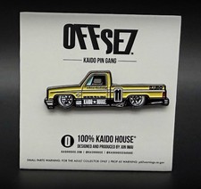 Kaido House Subscriber Pin KDO Yellow/Black Square 11 OFFSE7  - SHIPS NOW picture