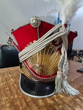 French Napoleonic Bonaparte 1st Guard  lancer Hussar shako  hat picture