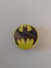 Batman Black Yellow Button Badge Lapel Pin picture