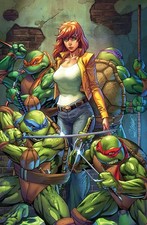 TEENAGE NINJA TURTLES #20 - J. SCOTT CAMPBELL  1:200 VIRGIN VARIANT picture