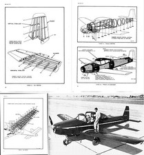Ryan Navion Structural Repair service rare period manual 1950's PDF aircraft picture