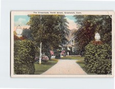 Postcard The Crossroads, North Street, Greenwich, Connecticut picture
