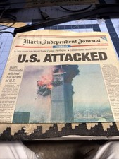 Vintage 9/11/01 Fort Worth Star Telegram Late Edition - Special Print - Sept 11 picture