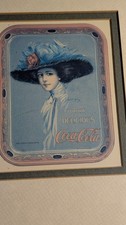 1911 Coca Cola Girl Framed Art picture
