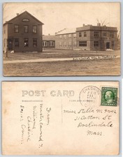 Cheshire Connecticut Ball & Socket Mfg Co Post Office West RPPC Postcard AY102 picture
