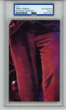 Jerry Garcia ~ Signed Autographed Authentic Signature ~ PSA DNA Encased picture