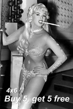 JAYNE MANSFIELD 💚 4x6 Publicity Photo - 1950s Pin-Up Actress - Hollywood Glamou picture
