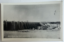 c1940s RPPC Buchanan Dam Burnet Texas Real Photo Postcard picture