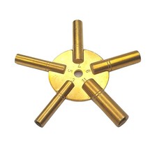 5 in 1 Wall Clock Winding Key with Five-Pronged Odd Nos. 3,5,7,9,11 picture