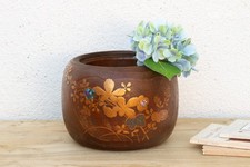 Finely Inlaid Abalone Antique Japanese Hibachi picture