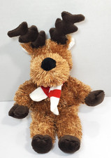 Cheesecake Factory Herrington Exclusive Plush Reindeer 2009 Red White Scarf 12' picture