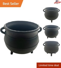 Timeless Black Painted Cast Iron Cauldron - 7