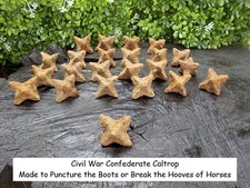 Rare Vintage Antique Civil War Relic Confederate Cavalry Caltrop Horse Crippler picture