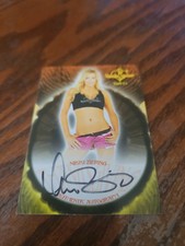 2013 Benchwarmer Thanksgiving 11-28-13 Black Ink Auto Nikki Ziering #17 Playboy picture
