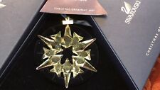 2007 Swarovski Crystal 9400 000 104 Snowflake Ornament In 872200 In Box w/Cert picture