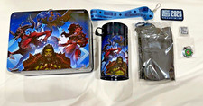 2026 BlizzCon Metal Lunchbox Tin Set w/ Tumbler Bottle, Lanyard, Bag & Pins picture