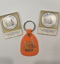 Vintage Nob Hill Casino Memorabilia Key Fob & Matchbooks picture