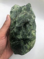 Natural Nephrite Jade 1612g  Raw Green Gemstone Rough Collectible picture