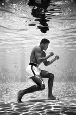 Boxer Muhammad Ali Training in a Swimming Pool - 5 x 7 in Photo Print picture