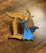 Disneyland D Fantasy Pin - Disney Princess Merida Pixar Brave picture