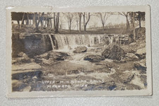 1935 Vintage RPPC Postcard~Mankato MN~Upper Minneopa Falls picture