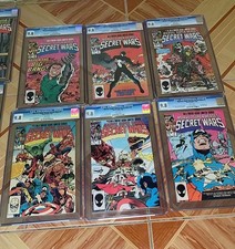 Secret Wars Complete Set + #1 Error Signed by Mike Zeck – Rare Collector’s Bundl picture