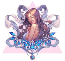 Anime Brunette Lovecacao 11x17 Poster picture