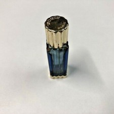 Empty Je Reviens Worth 1/8 oz Blue Perfume Bottle Made in Paris  picture