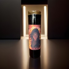 HELL HATH NO FURY-Black Candle- Wicca Hoodoo Paganism Rootwork picture
